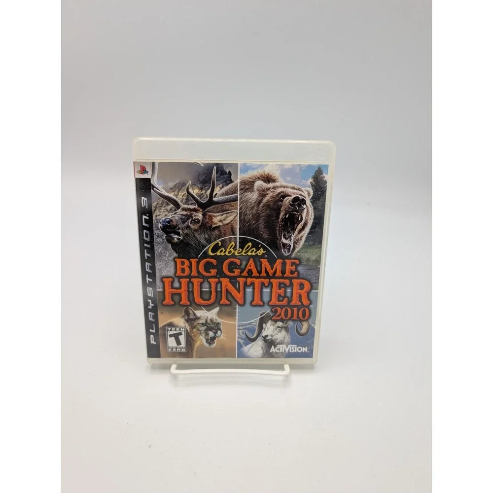 Cabelas Big Game Hunter 2010 PS3 Sony Activision Hunting Sports Video Game